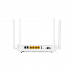 Абонентский терминал ONU XGSPON, 3 порта 10/100/1000Base-T, 1 порт 10/100/1000/2500Base-T, 2 порта для телефонии, двухдиапазонный WiFi 6Ghz