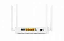 Абонентский терминал ONU XGSPON, 3 порта 10/100/1000Base-T, 1 порт 10/100/1000/2500Base-T, 2 порта для телефонии, двухдиапазонный WiFi 6Ghz