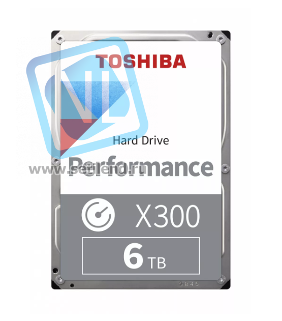 Жесткий диск Toshiba SATA-III 6Tb HDWR460EZSTA X300 (7200rpm) 256Mb 3.5" Rtl (HDWR460EZSTA)