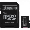 32 Гб Карта памяти Kingston Canvas Select Plus microSDHC + SD адаптер (SDCS2/32GB), UHS-I, U1, class 10
