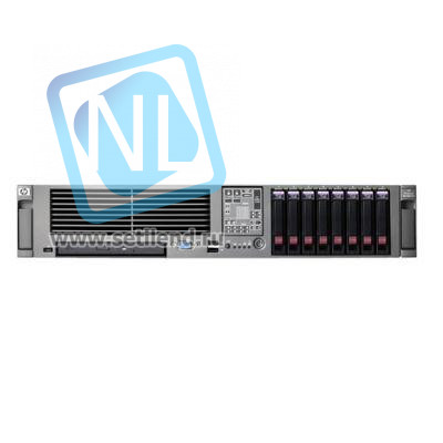 Сервер Proliant HP 470064-626 DL380R05 Intel Xeon QC 5410 2333Mhz/1333/2*6Mb/ DualS771/ i5000P/ 2Gb(32Gb) FBD/ Video/ 2LAN1000/ 6SAS SFF/ 1x146)Gb/10k SAS/ ATX 800W 2U-470064-626(NEW)