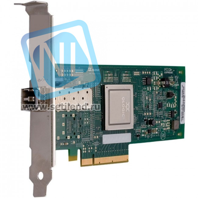 Контроллер QLogic PX2810403-02 D Qlogic 8Gb Single Port FC HBA, x8 PCIe, LC multi-mode optic-PX2810403-02 D(NEW)