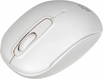 Мышь Оклик 505MW белый оптическая (1000dpi) беспроводная USB для ноутбука (3but)