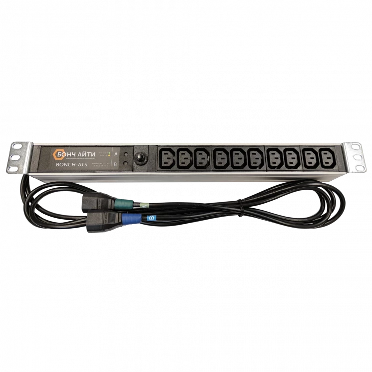 Блок розеток с АВР BONCH-ATS/PDU 8A-10C13-C14/C14