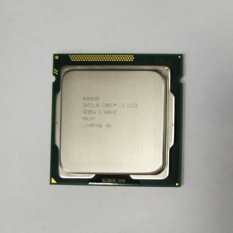 Процессор Intel Процессор Intel Core i3-2130, 3400Mhz, Dual Core, 65Wt, Socket LGA1155, Sandy Bridge-CM8062301043904(NEW)