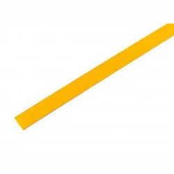 Трубка термоусадочная 9.0/4.5 1м желт. REXANT 20-9002