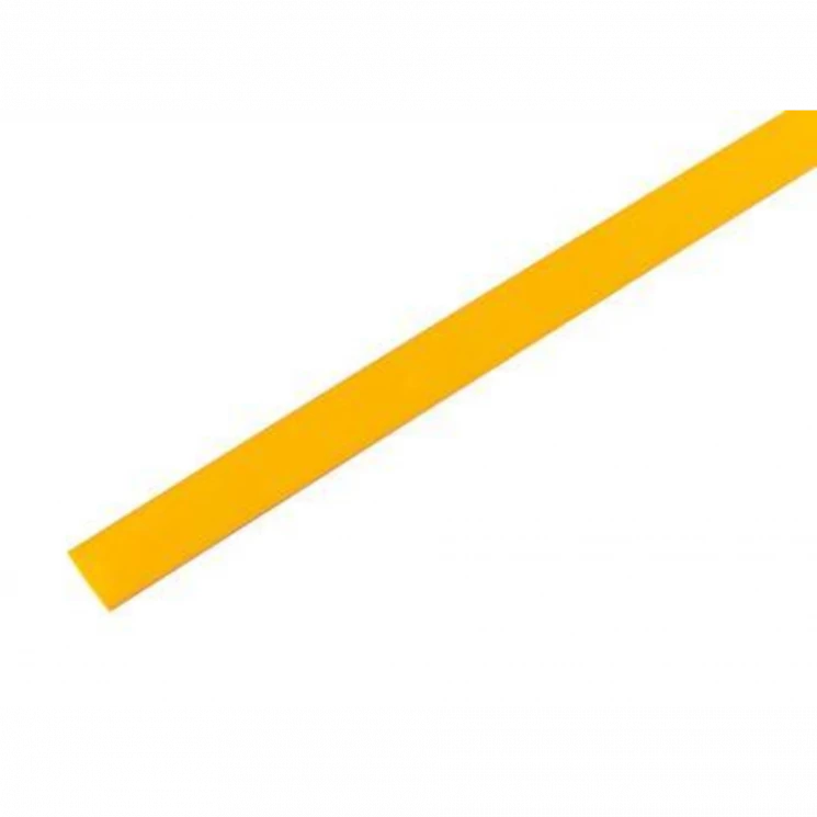 Трубка термоусадочная 9.0/4.5 1м желт. REXANT 20-9002