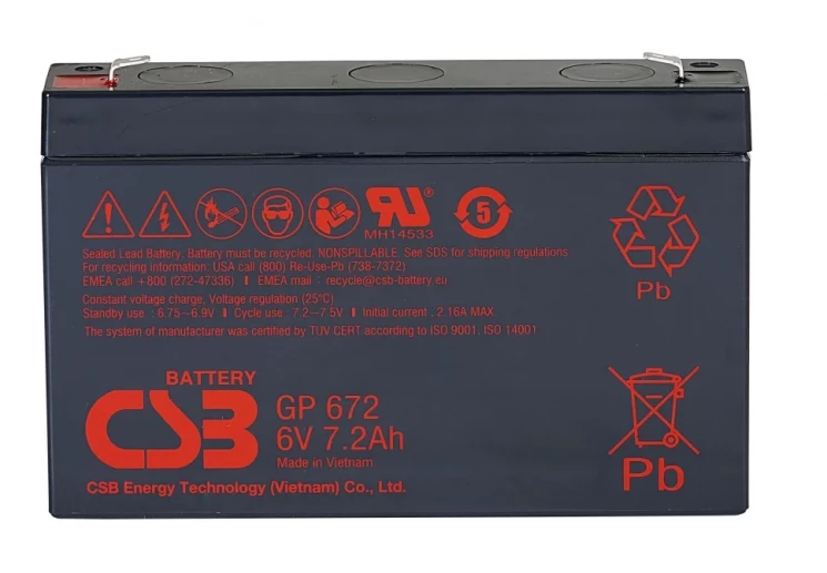Аккумуляторная батарея CSB GP 672