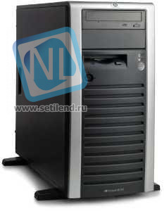 Сервер Proliant HP 416769-421 Proliant ML150T03 5110 NSATA (Tower XeonDC 1.6Ghz(4Mb)/1x512Mb/6ch SATA RAID1/0/noHDD(6)HP/CDnoFDD/GigEth)-416769-421(NEW)