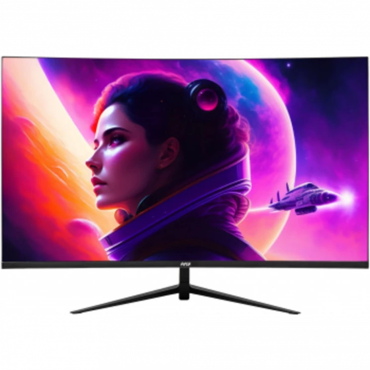 Монитор Hiper 27" Gaming PB2701 черный VA LED 1ms 16:9 HDMI M/M матовая 300cd 178гр/178гр 2560x1440