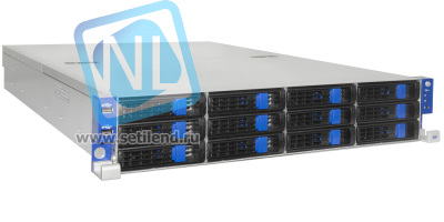 Сервер SNR-SR380R, 2U, 1 процессор Intel Xeon E5-2650V2, 16G DDR3, резервируемый БП