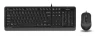 Клавиатура + мышь A4Tech Fstyler F1010 клав:чер/серый мышь:черй/серый USB Multimedia (F1010 GREY)