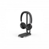Гарнитура BH76 UC Black USB-A, Беспроводная Bluetooth, HD звук, Зарядка Qi, Шумоподав., Черная