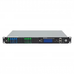 Оптический усилитель VERMAX для сетей КТВ, 1 вход, 8*23dBm выход, CWDM 1310/1490/1550, RT1, 1U