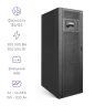 Шасси модульного источника бесперебойного питания он-лайн SNR серии SM 300кВА (6 слотов для силовых модулей 50кВА), 3ф:3ф (380-415В), 10.4"LCD, IP20