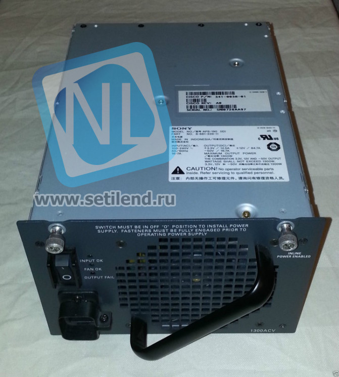 Блок питания Cisco 8-681-339-11 Power Supply 1300W-8-681-339-11(NEW)