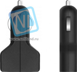 2213, АЗУ2USB,2.1A, microUSBдата- кабель,черный,PrimeLine