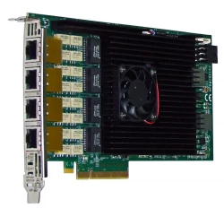 Сетевая карта 4 порта 10GBase-T Bypass (RJ45, Intel x540), Silicom PE310G4BPi40-T-SD