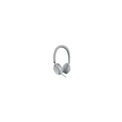 Гарнитура BH76 UC Light Gray USB-A, Беспроводная Bluetooth, Зарядка Qi, HD звук, Шумоподав.ANC, Серая