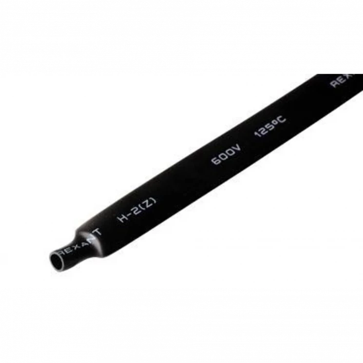 Трубка термоусадочная 8.0/4.0 1м черн. Rexant 20-8006