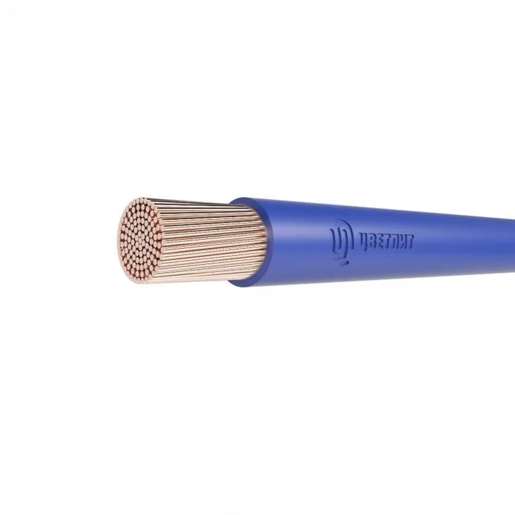 Провод ПуГВнг(А)-LS 1х6 С 450/750В (бухта) (м) Цветлит 00-00130531