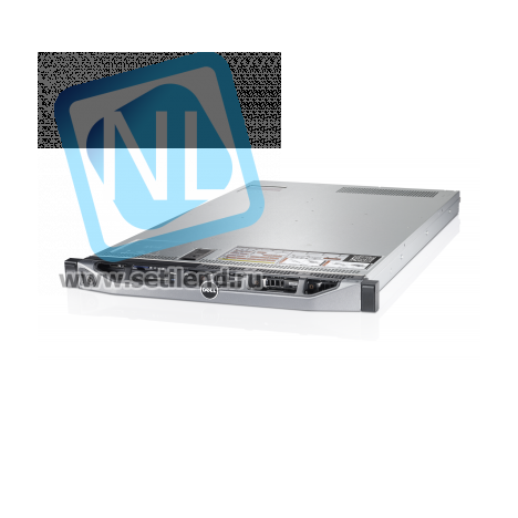 Сервер Dell PowerEdge R620, 2 процессора Intel Xeon 6C E5-2640 2.50GHz, 32GB DRAM, 8SFF