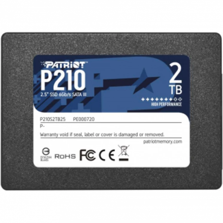 Накопитель SSD Patriot SATA-III 2TB P210S2TB25 P210 2.5"