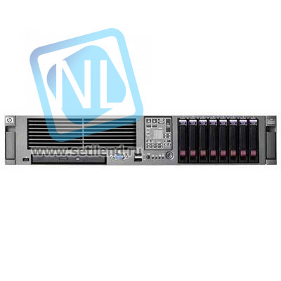 Сервер Proliant HP 458565-421 DL380R05 Intel Xeon QC 5430 2666Mhz/1333/2*6Mb/ DualS771/ i5000P/ 2Gb(32Gb) FBD/ Video/ 2LAN1000/ 6SAS SFF/ 0x36(146)Gb/10(15)k SAS/ ATX 800W 2U-458565-421(NEW)