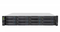 Система хранения данных Infortrend GS3012R2CF-D (2xCtrl, до 12xHDD, 4xSAS12G внеш. порт, 4x4GB, 8x10G портов iSCSI)