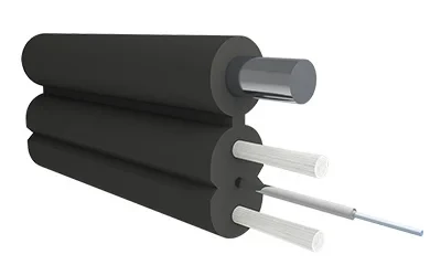 Кабель оптический Alpha Mile Flex FTTx, с дополнительным несущим элементом (проволока 1.0 мм), 1 волокно
