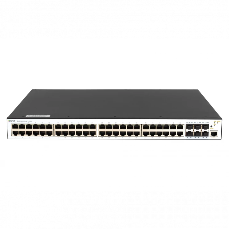 Управляемый PoE коммутатор уровня 2+ SNR-S5311G-48TX-POE-2AC