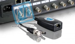 Передатчик видеосигнала и стабилизированного питания по витой паре SNR-B-P1VP36 пассивный