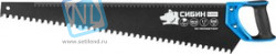 15057, Ножовка по пенобетону (пила) 650 мм, специальный особостойкий трапециевидный зуб, шаг 16мм, СИБИН