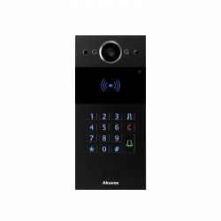 Вызывная панель Akuvox R20K в черном исполнении, для врезного монтажа