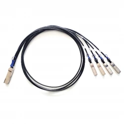 Модуль 100G, QSFP28 - 4 x SFP28 Direct Attach, дальность до 2м