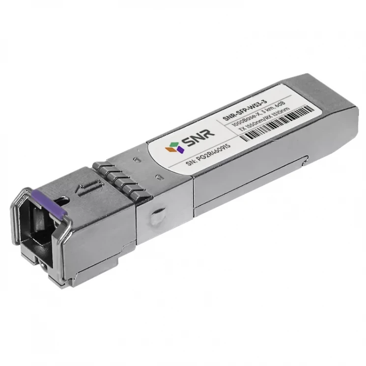 Модуль SFP WDM, дальность до 3км (6dB), 1550нм, индустриальный