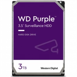 Жесткий диск WD SATA-III 3TB WD33PURZ Surveillance Purple (5400rpm) 256Mb 3.5"