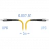Патчкорд оптический FC/UPC SM G.657.A1 5 метров