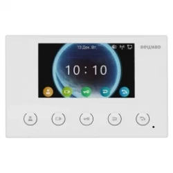 Видеомонитор Beward SM400W, SIP-протокол, 4.3" дисплей 480x272, Wi-Fi, PoE, 12В(DC), ОС Linux