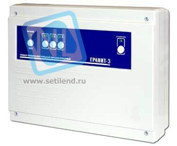 Прибор приемно-контрольный и управления охранно-пожарный Гранит-3 (с USB)