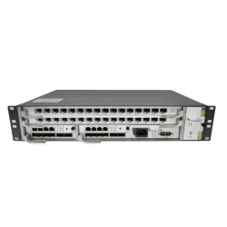 2RU шасси SNR OLT GPON, 2 слота для установки интерфейсных модулей, 2x модуля управления, модуль питания AC