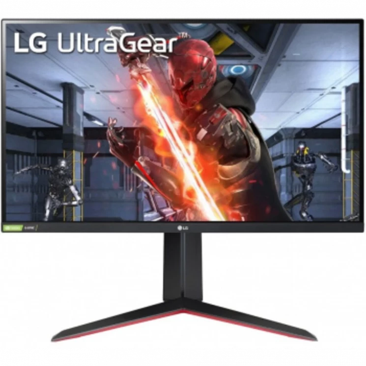 Монитор LG 27" UltraGear 27GN65R-B черный IPS 16:9 HDMI матовая HAS Piv 1000:1 300cd 178гр/178гр 192