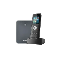 DECT-трубка Yealink W79P DECT (база W70B+трубка W59R) до 10 SIP-аккаунтов, до 10 трубок на базу, до 20 одноврем. вызовов