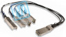 Модуль 40G QSFP-40G-&gt;4xSFP+ DAC, дальность до 5м