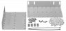 Кросс оптический 19" (ШКОС), до 144 портов