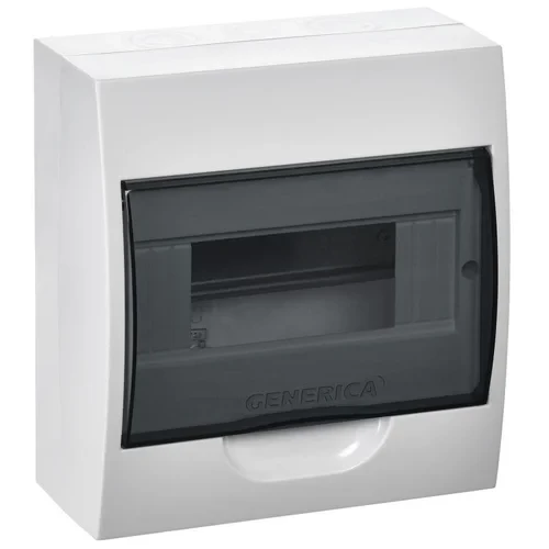 Бокс ЩРН-П-8 мод. навесной пластик IP41 GENERICA MKP12-N-08-41-G