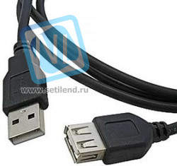 USB-A F USB-A M 3m black