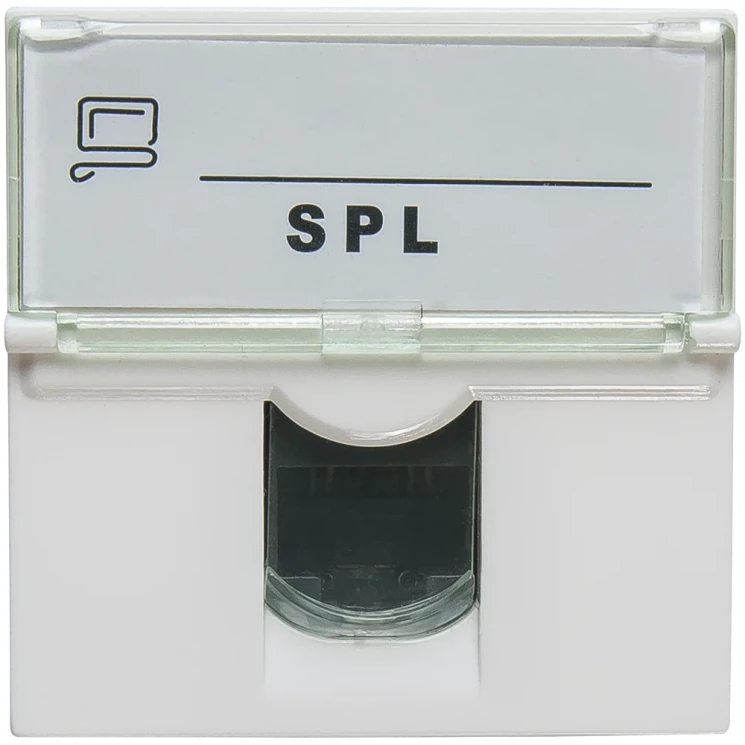 Розетка информационная UTP 1хRJ45 45х45 cat5е