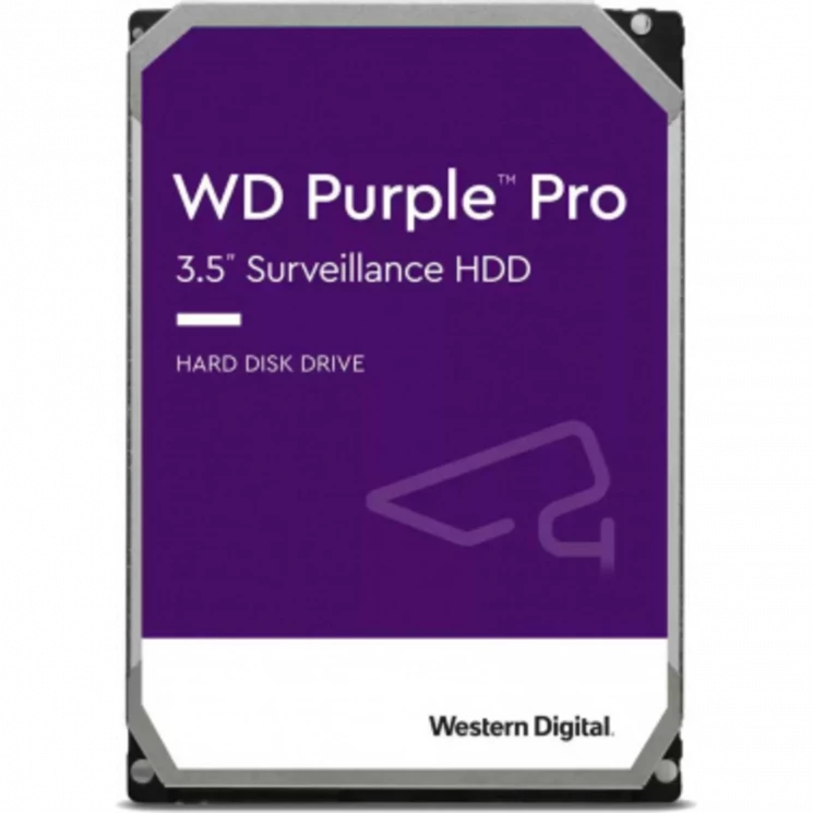 Жесткий диск WD SATA-III 18TB WD181PURP Surveillance Purple Pro (7200rpm) 512Mb 3.5"