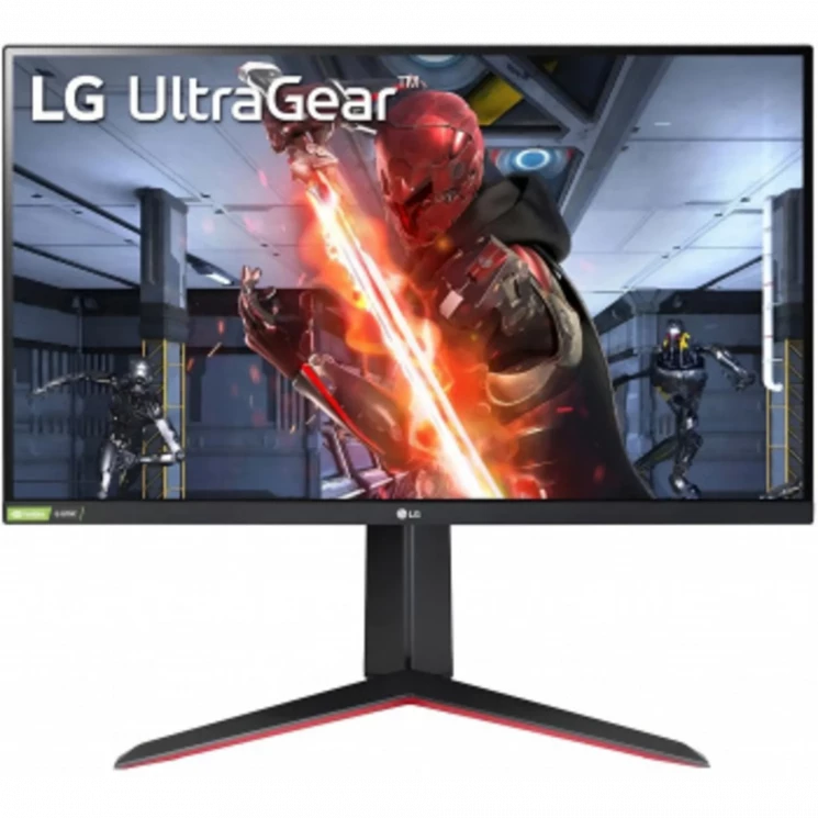 Монитор LG 27" UltraGear 27GN650-B черный/красный IPS LED 16:9 HDMI матовая HAS Piv 1000:1 350cd 178